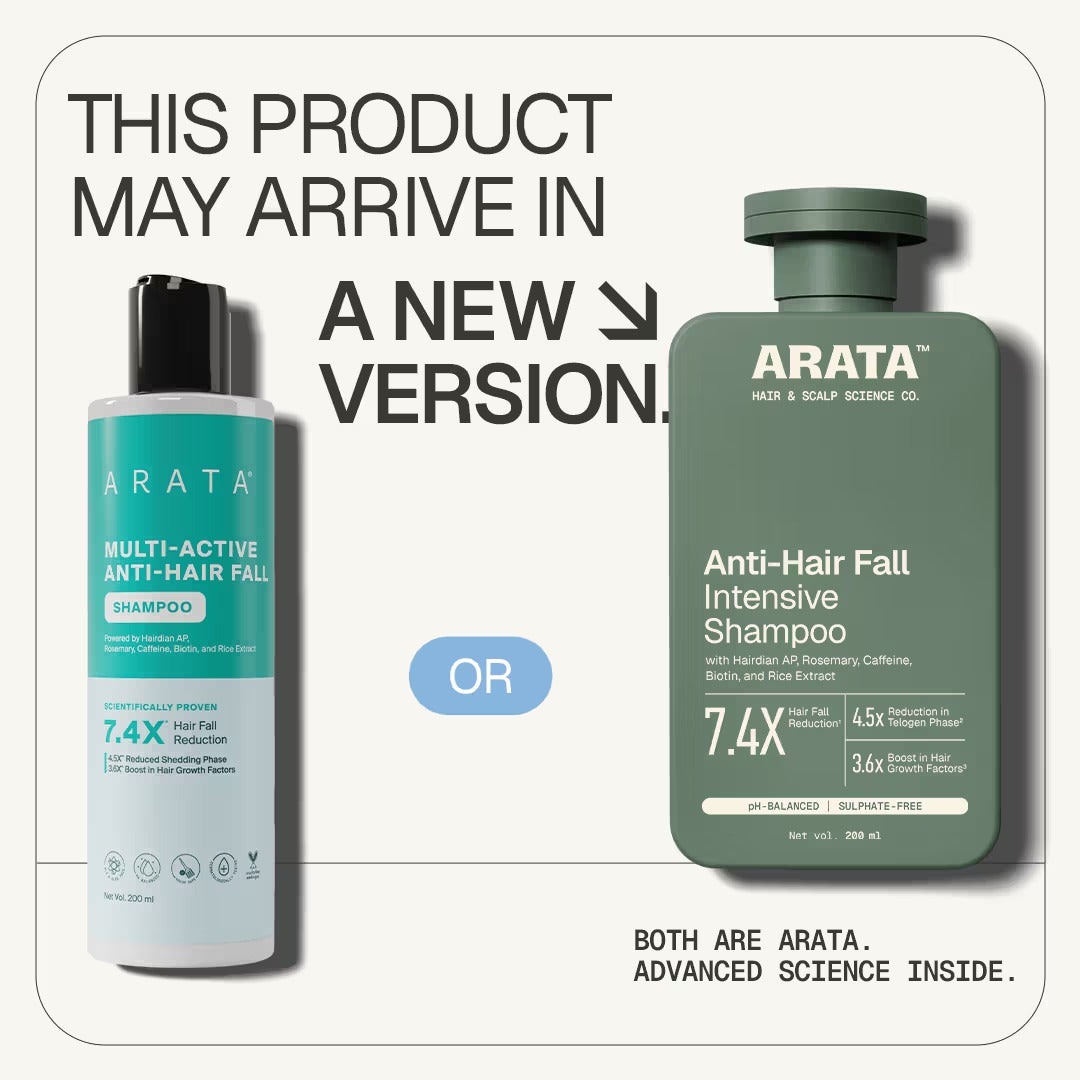 Arata Multi Active Anti Hair Fall Shampoo - 200 ml