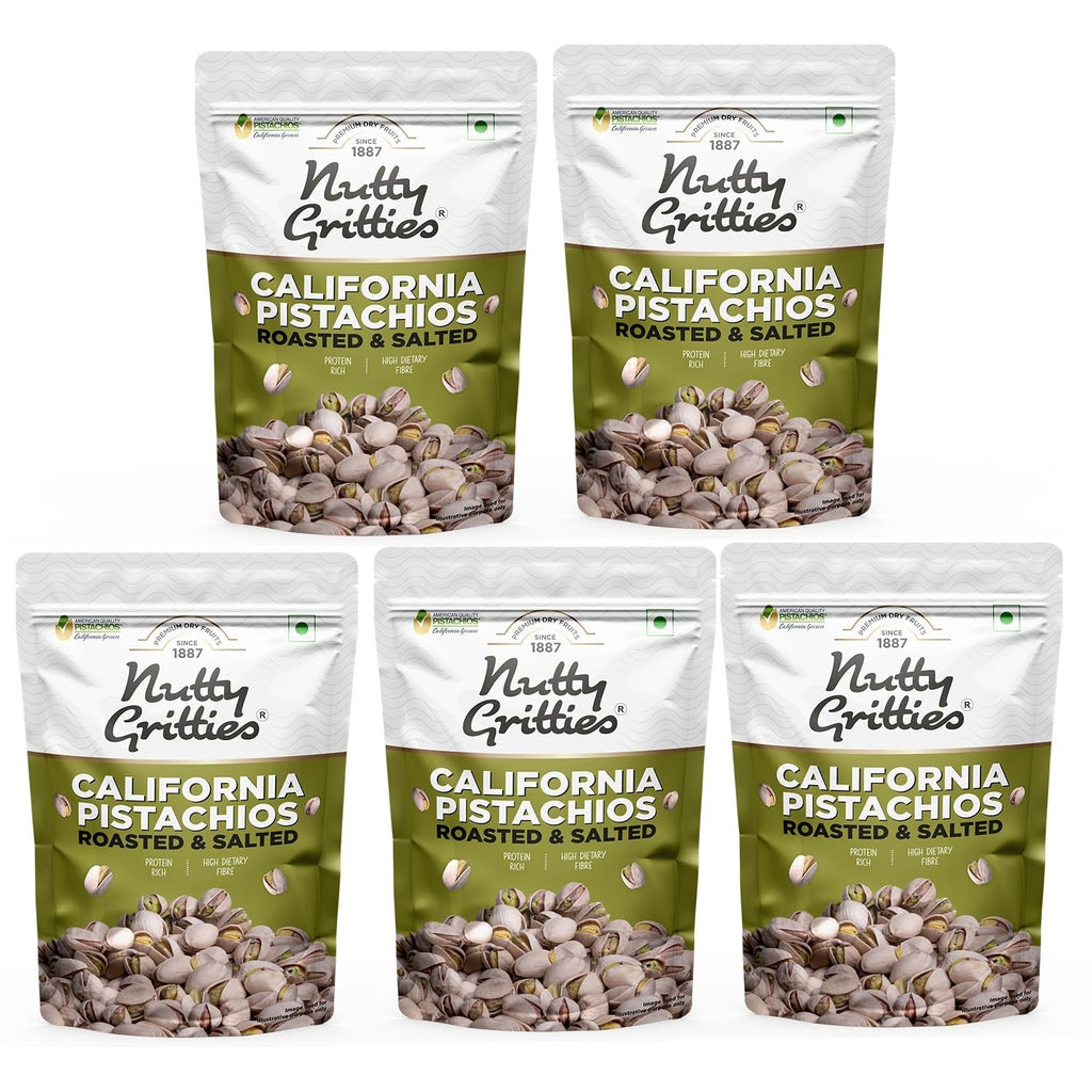 Nutty Gritties California Pistachios Roasted & Salted - 200g