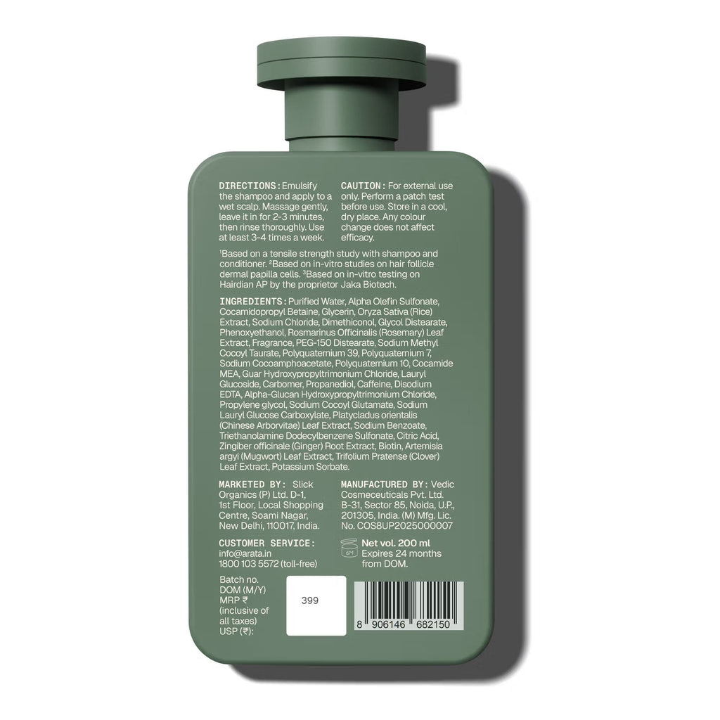 Arata Multi Active Anti Hair Fall Shampoo - 200 ml