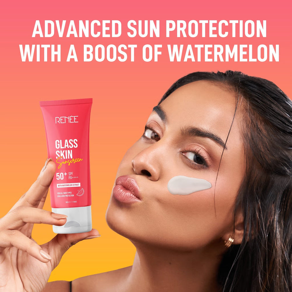 Renee Glass Skin Gel Sunscreen with SPF 50+ - 50 gms