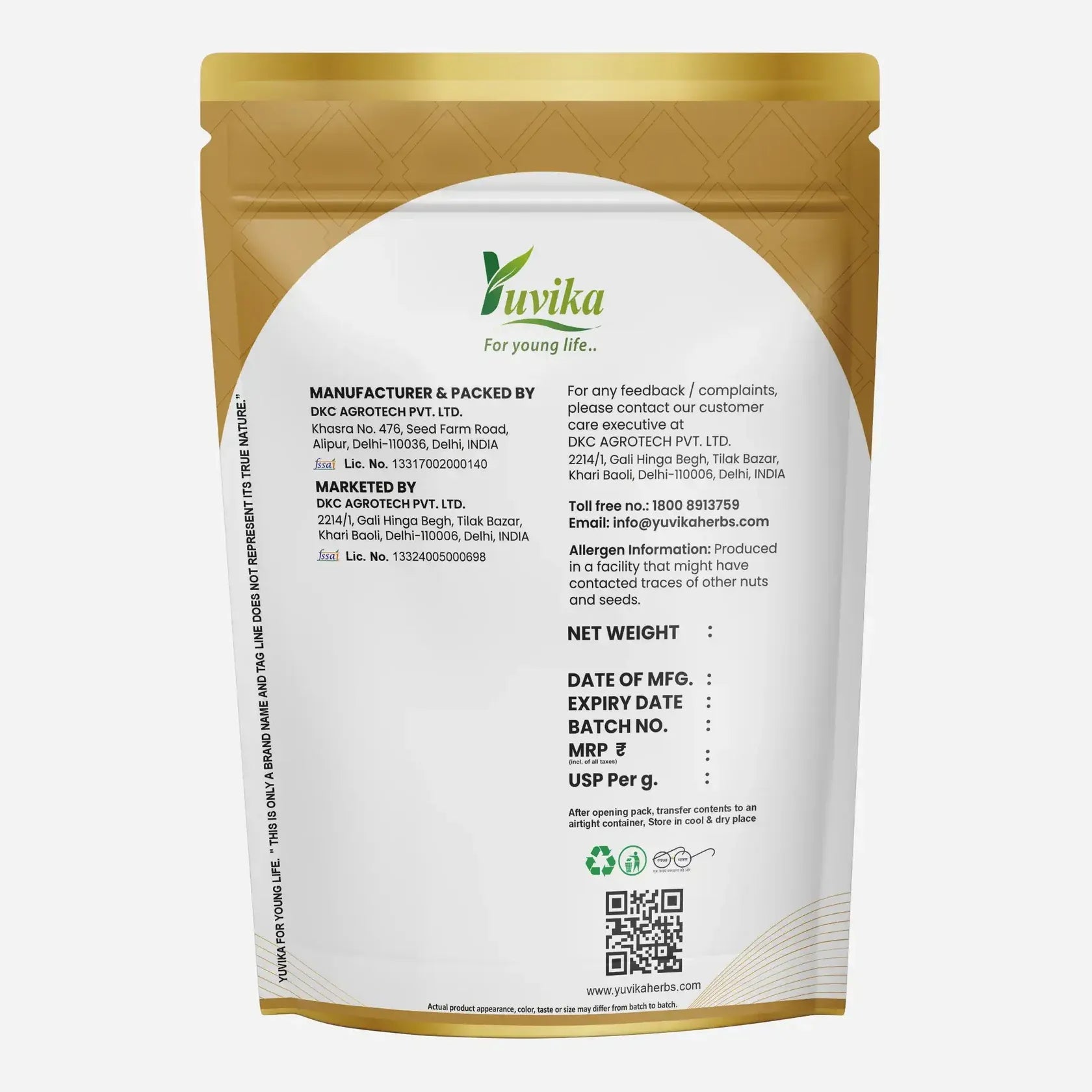 Yuvika Beej Shivlangi - Shivlingi - Bryonopsis laciniosa - 50 gms