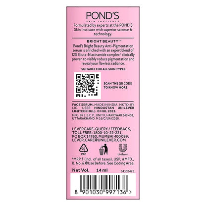 Pond's Bright Beauty Anti-Pigmentation Serum - 14 ml