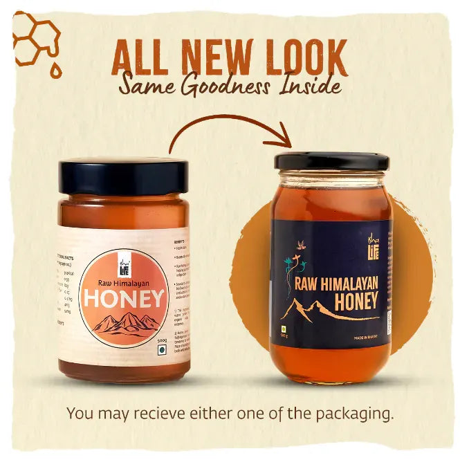 Isha Life Raw Himalayan Honey - 500 gms