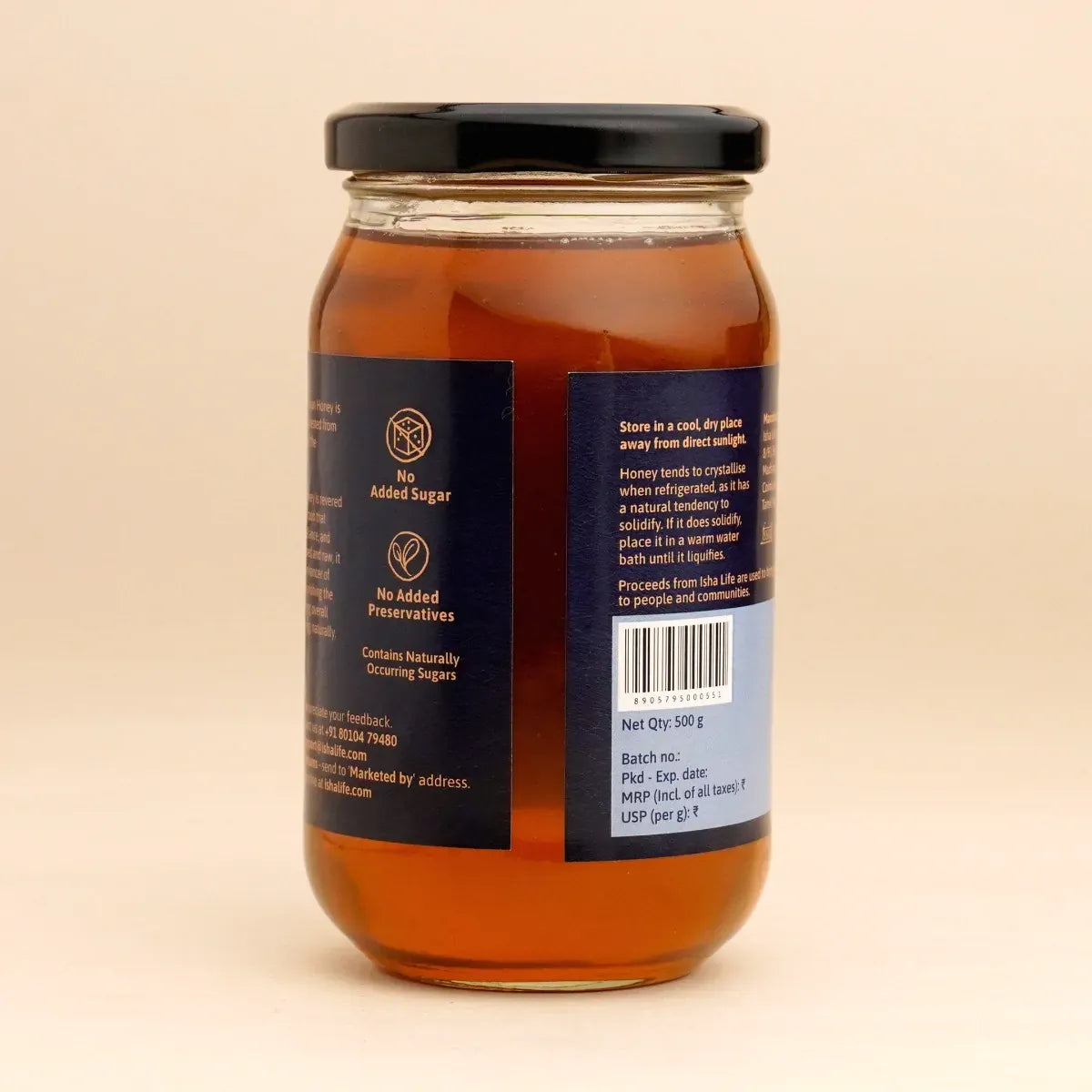 Isha Life Raw Himalayan Honey - 500 gms