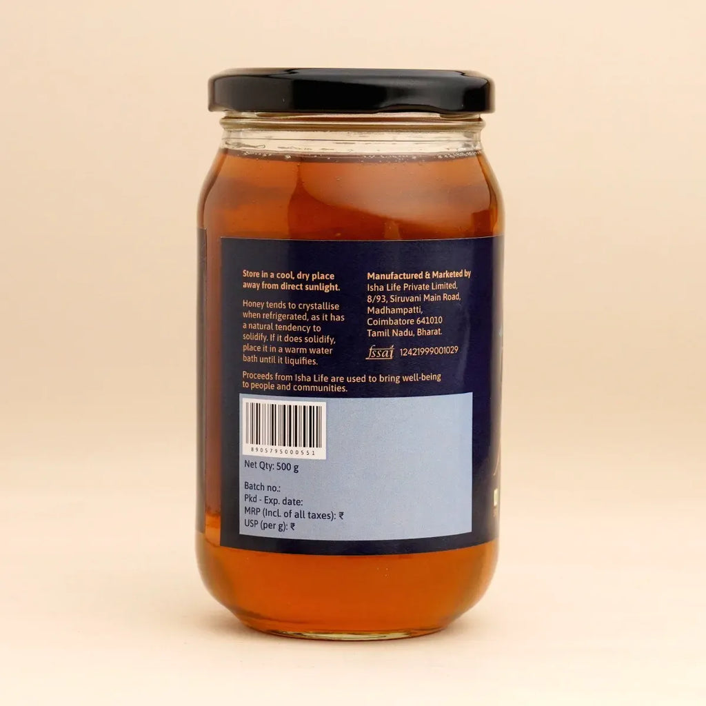 Isha Life Raw Himalayan Honey - 500 gms