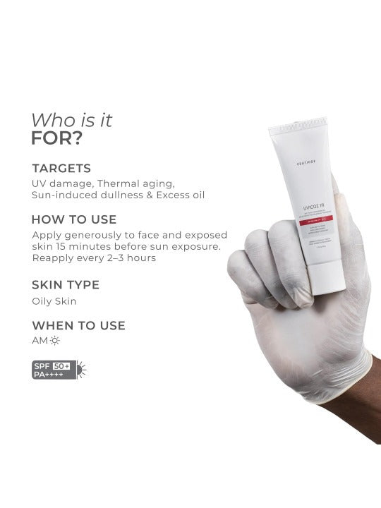 Ceuticoz Uvicoz IR Spf 50 Gel - 50 gms