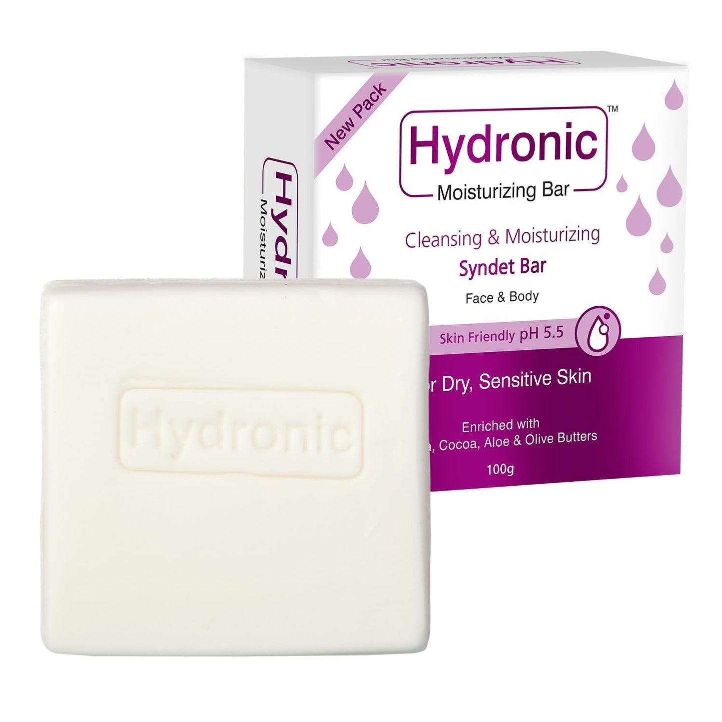 Regaliz Hydronic Ultra Moisturising Bar - 100 gms  (Pack of 3)