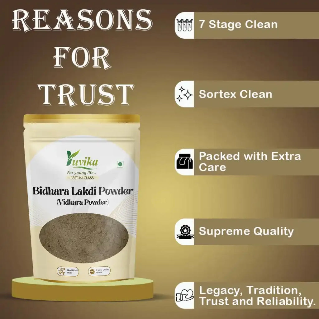 Yuvika Bidhara Lakdi Powder - Vidhara Powder - Argyreia Nervosa