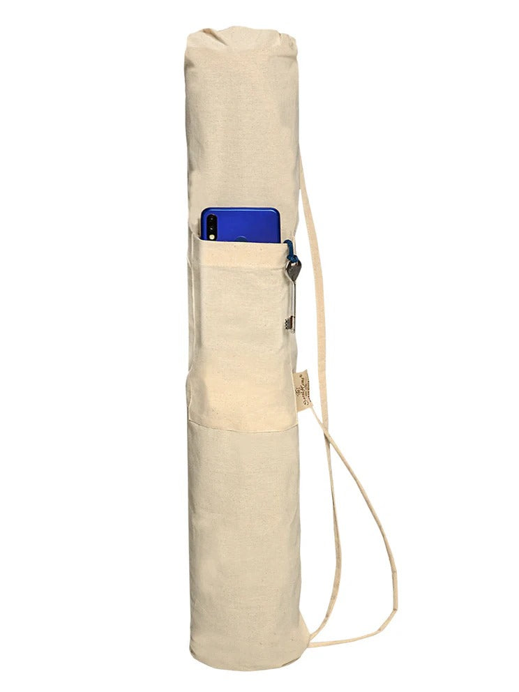 Saral HomeStripe Cotton Anti Slip Yoga Mat
