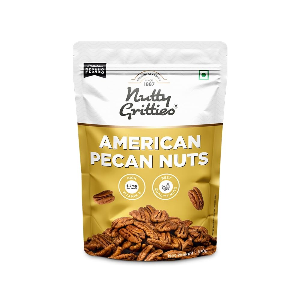 Nutty Gritties American Pecan Nuts - 100g