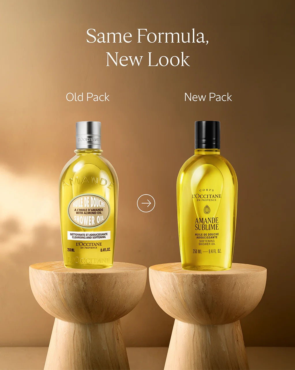 L'Occitane Almond Softening Shower Oil  - 75 ml
