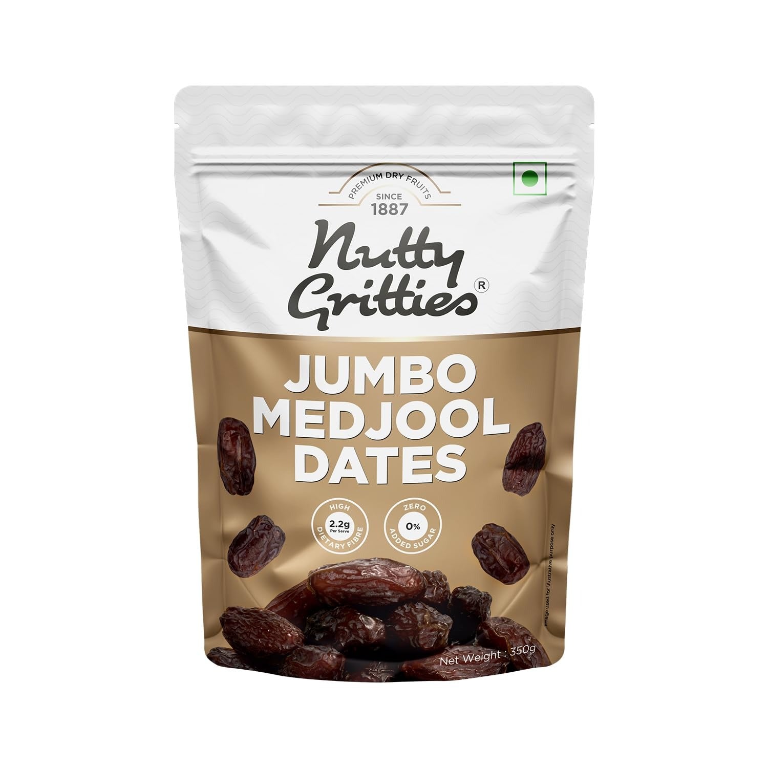 Nutty Gritties Premium Medjoul/Mejdool Date - 350g