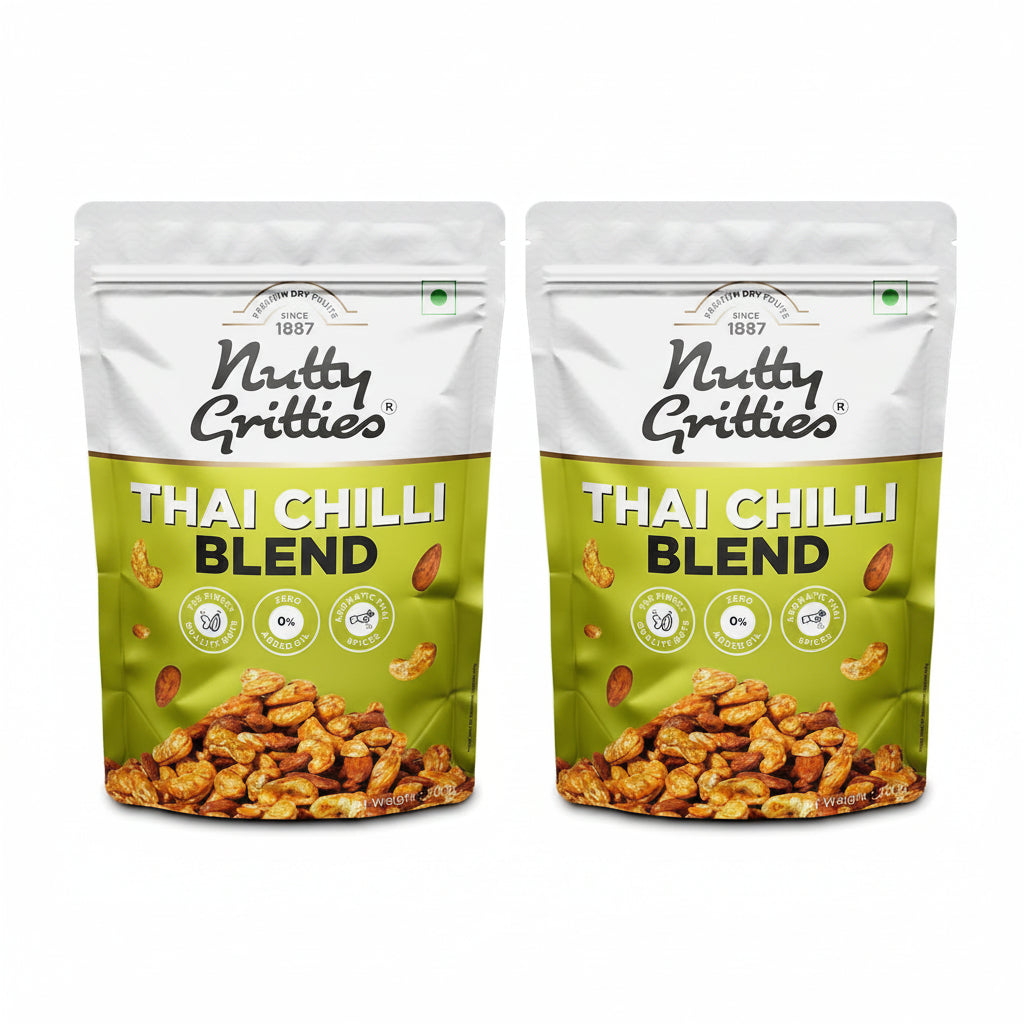 Nutty Gritties Spicy Trail Mix - Pack of 10(24g Each Pack)