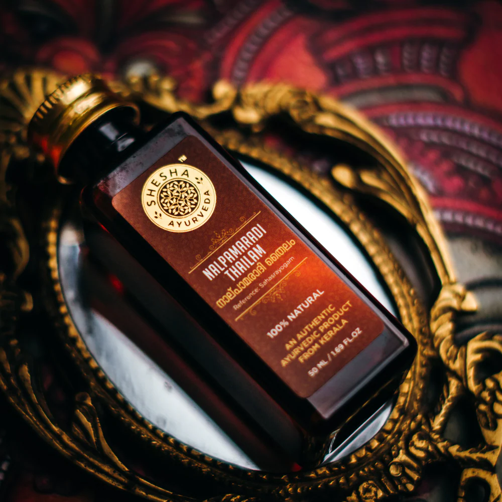 Shesha Natural Ayurveda Nalpamaradi Thalilam Oil - 50 ml