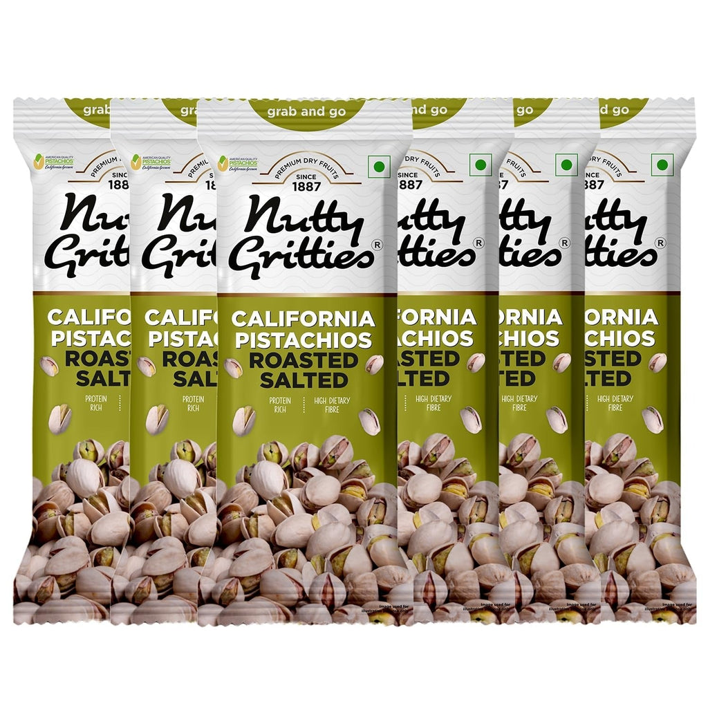 Nutty Gritties California Pistachios Roasted & Salted - 200g