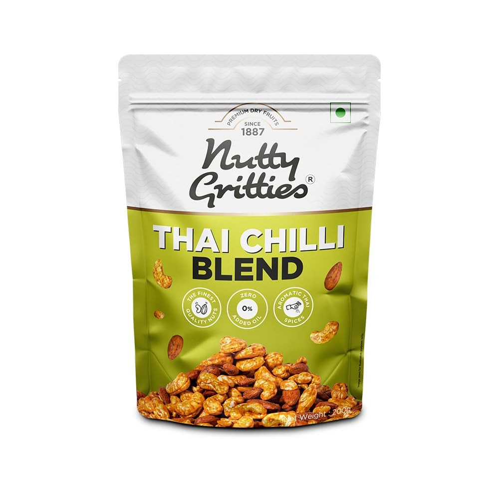 Nutty Gritties Thai Chilli Blend Trail Mix - 200g