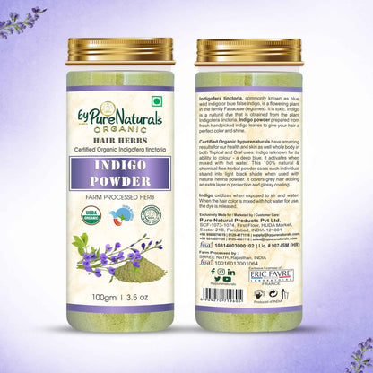 byPureNaturals Organic Indigo Powder