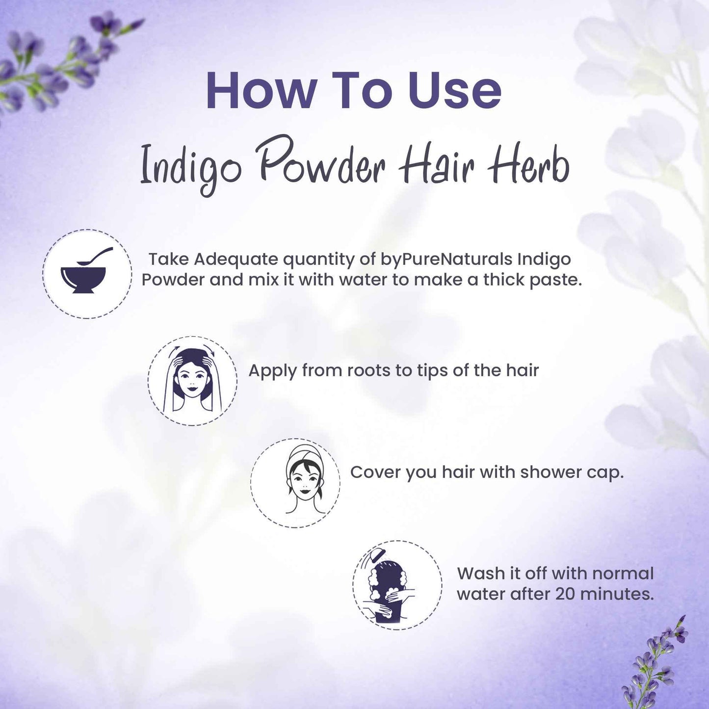 byPureNaturals Organic Indigo Powder