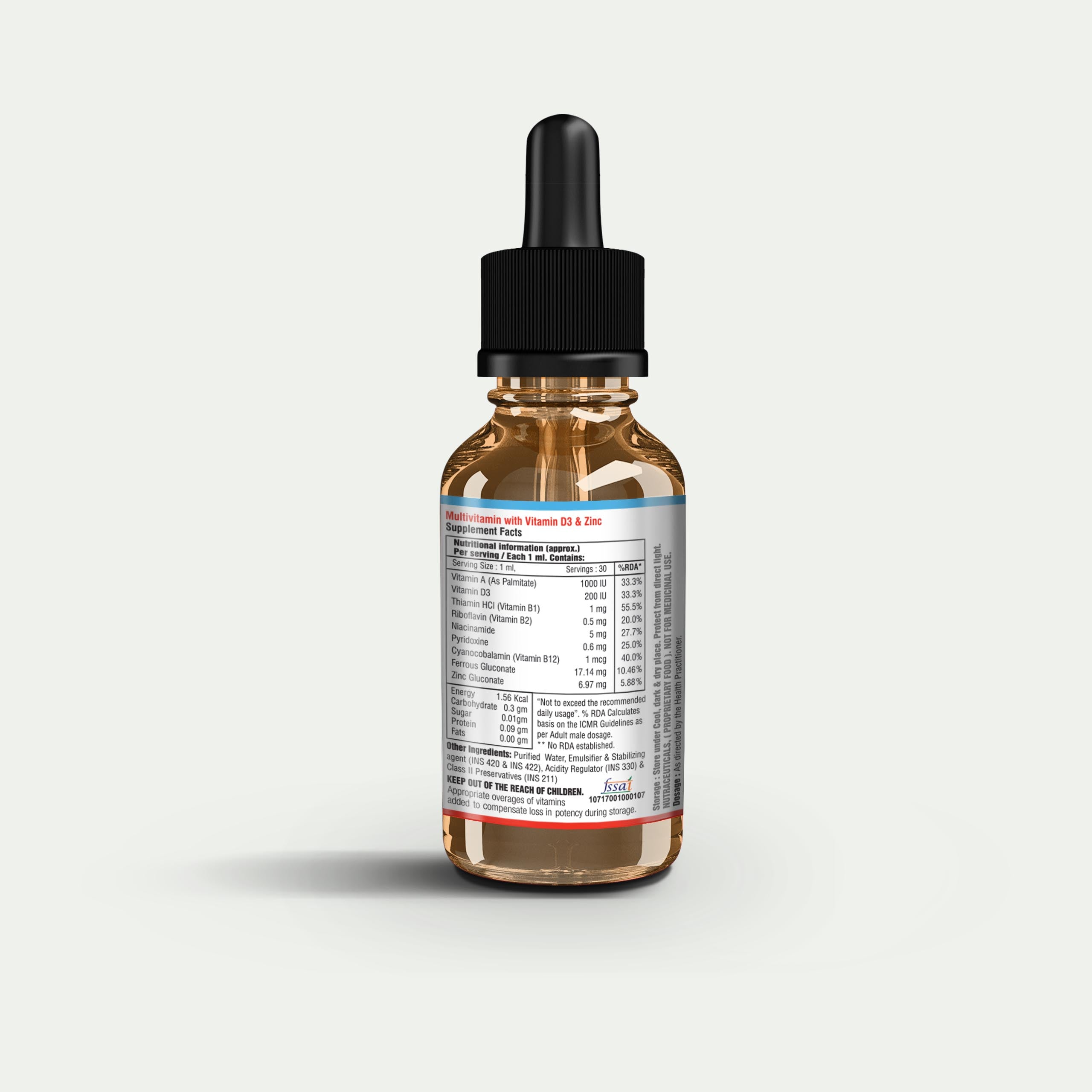 Health Best InfaBest Multivitamins Drops for Kids & Toddlers - 30ml