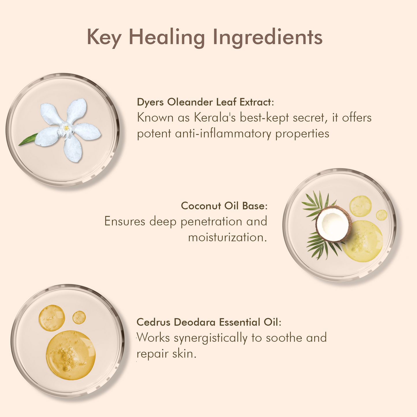 VedicDerm Oleander's Oil for Psoriasis, Eczema, and Atopic Dermatitis