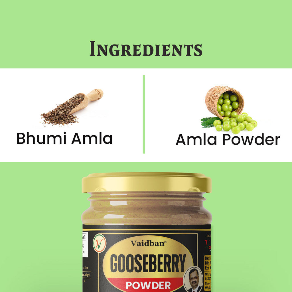 Vaidban Gooseberry Powder  - 120 gms
