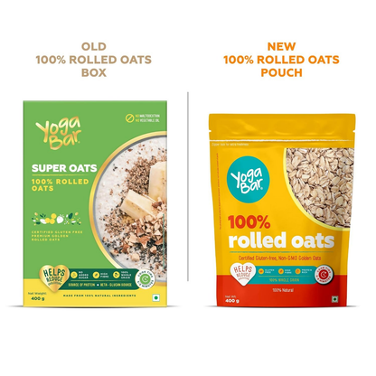 Yoga Bar 100% Rolled Plain Oats