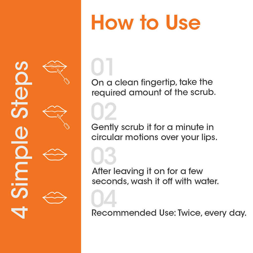 T.A.C - The Ayurveda Co. Vitamin C & E Lip Scrub