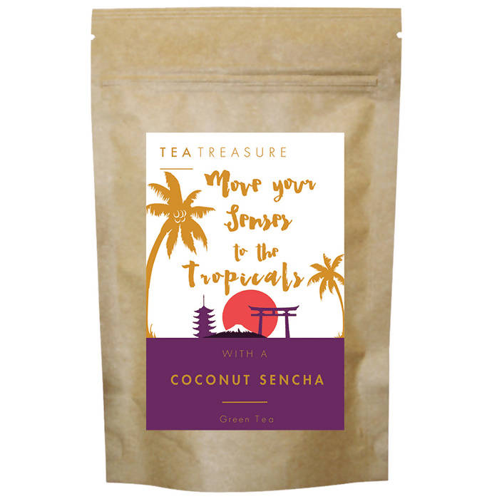 Tea Treasure Coconut Sencha Green Tea Powder
