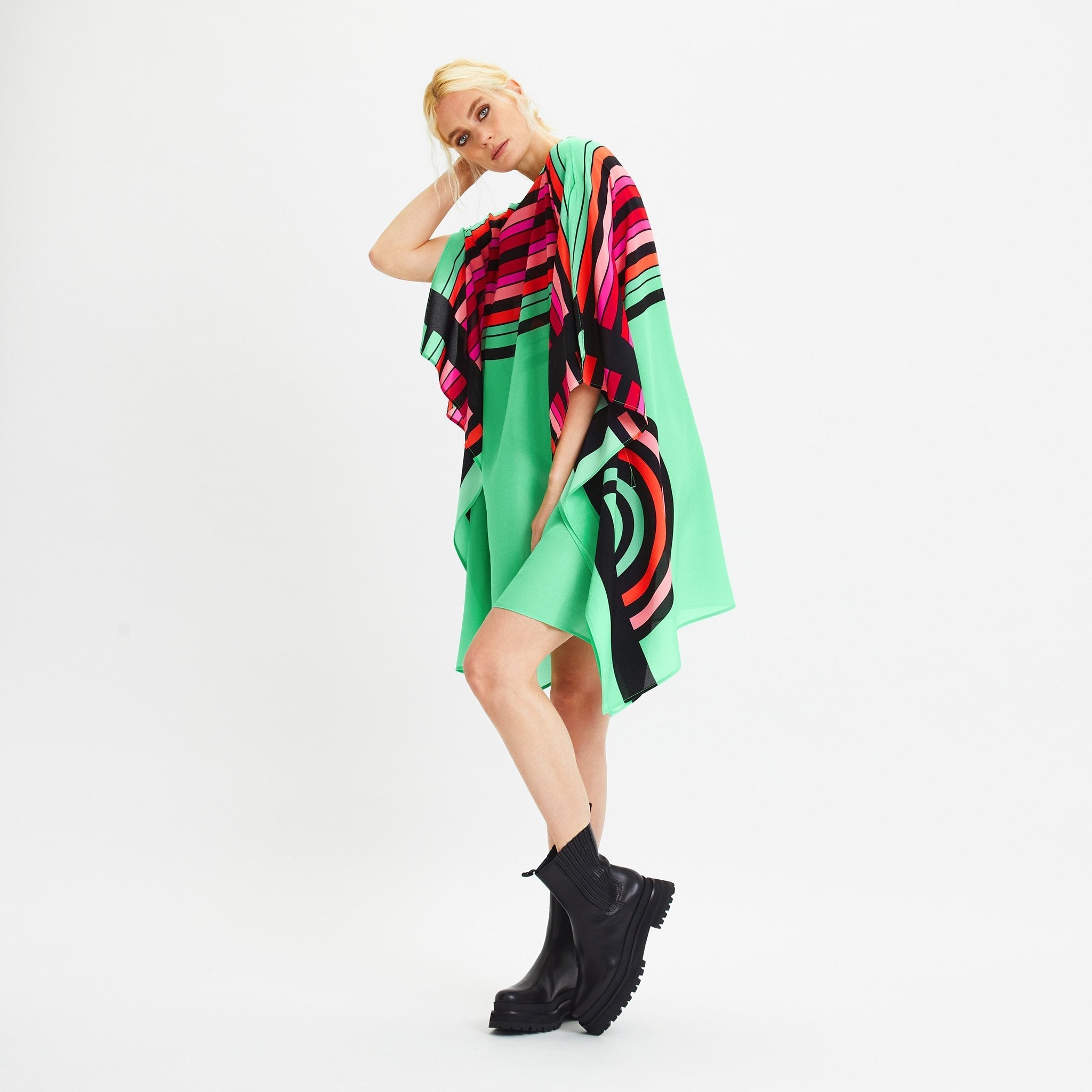 Chelsea Georgette Women's Short Kaftan