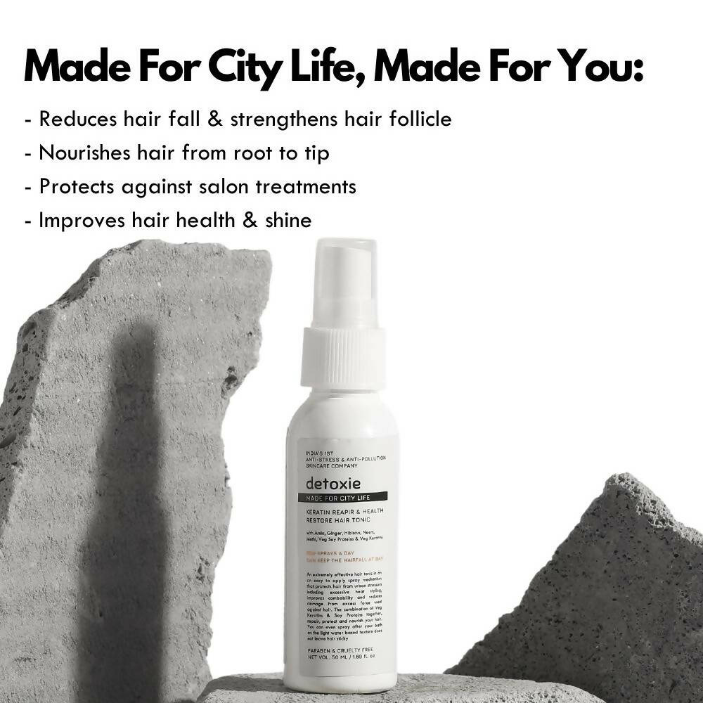 Detoxie Keratin Reapir & Health Restore Hair Tonic - 50 ml