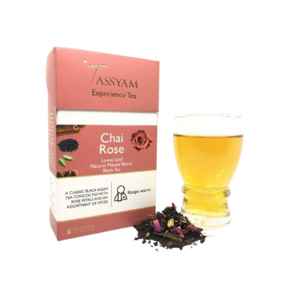 Tassyam Organics Chai Rose Black Tea