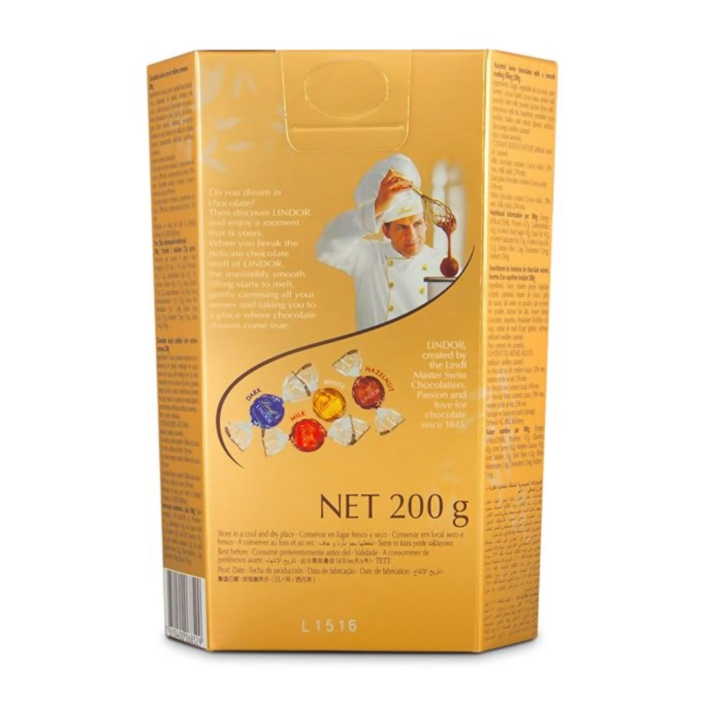 Lindt Lindor Milk Chocolate Box And Lindor Assorted Chocolate Box