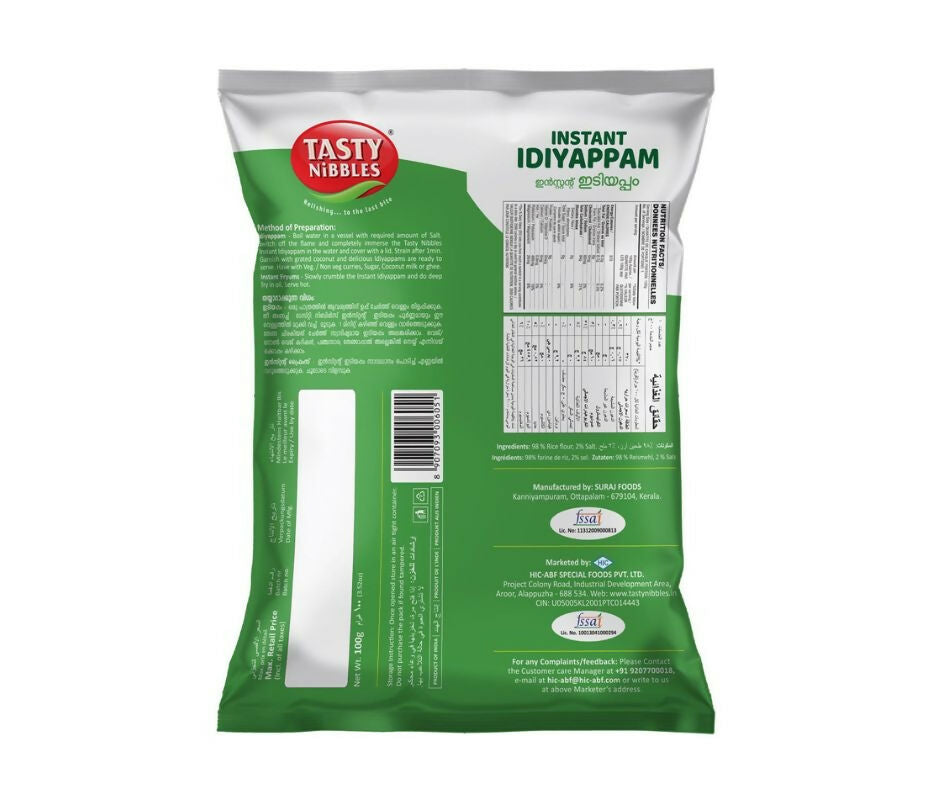 Tasty Nibbles Instant Idiyappam Rice Noodles