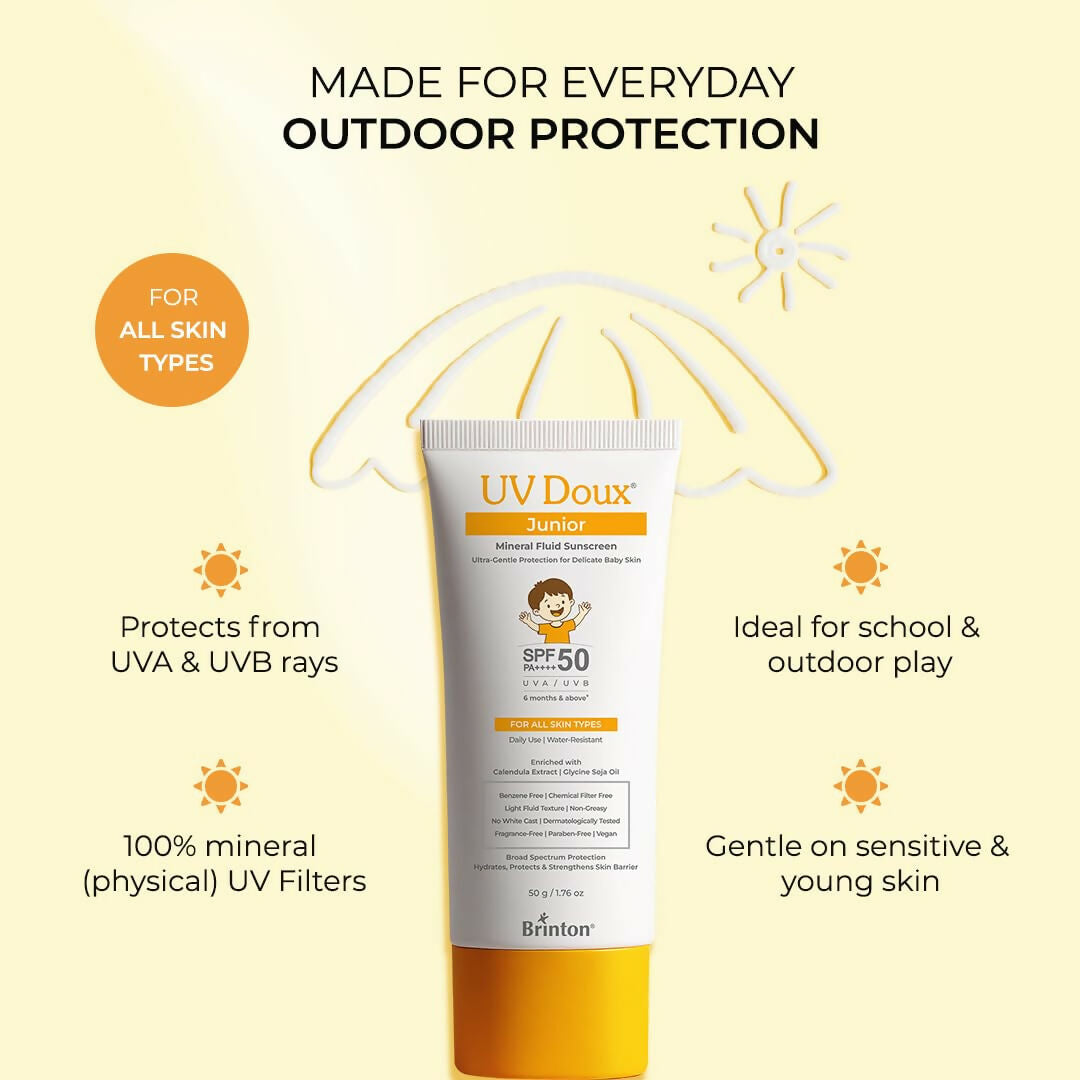 Brinton Uv Doux Junior Mineral Fluid Sunscreen