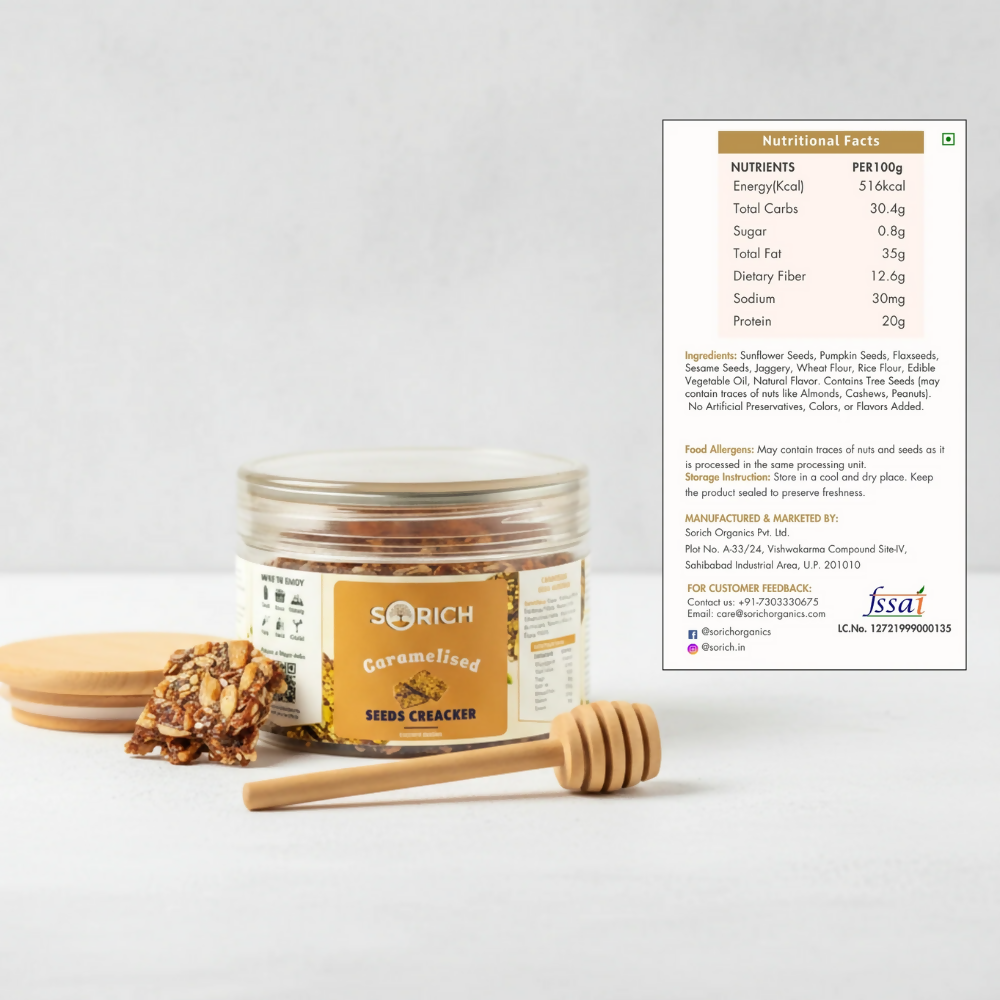 Sorich Organics Caramelized Cracker