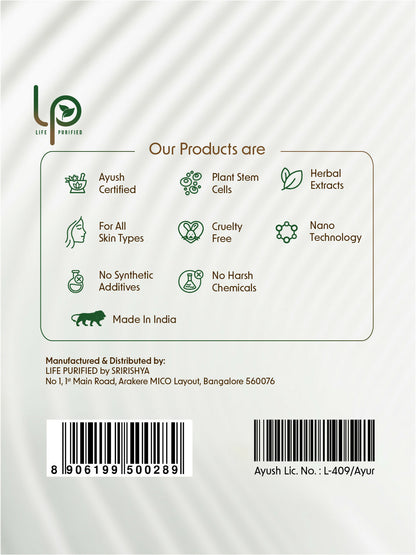 Life Purified Lepakalpana Rhassoul Face Mask