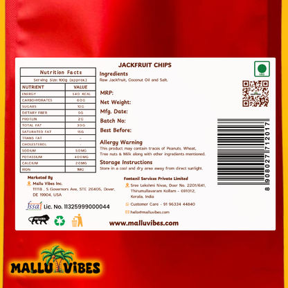 Mallu Vibes Jackfruit Chips
