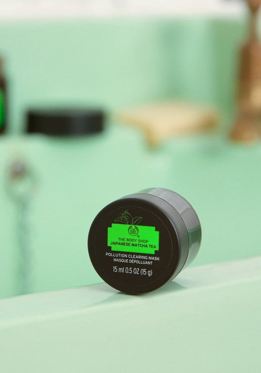 The Body Shop Japanese Matcha Tea Pollution Clearing Mask - 15 ml