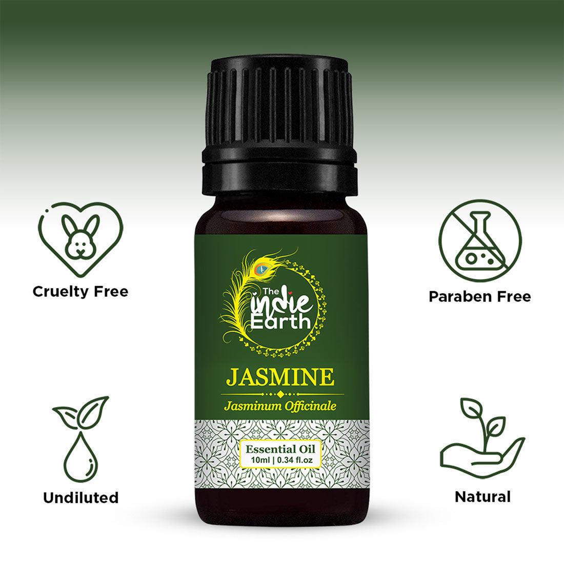 The Indie Earth Jasmine Essential Oil - 10 ml