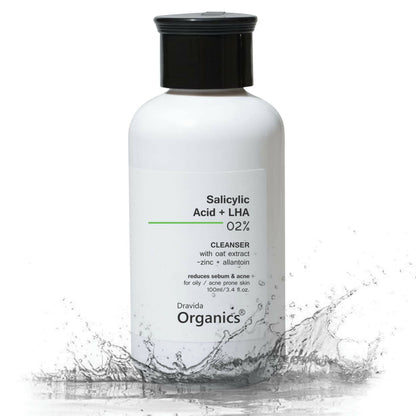 Dravida Organics 2% Salicylic Acid Face wash