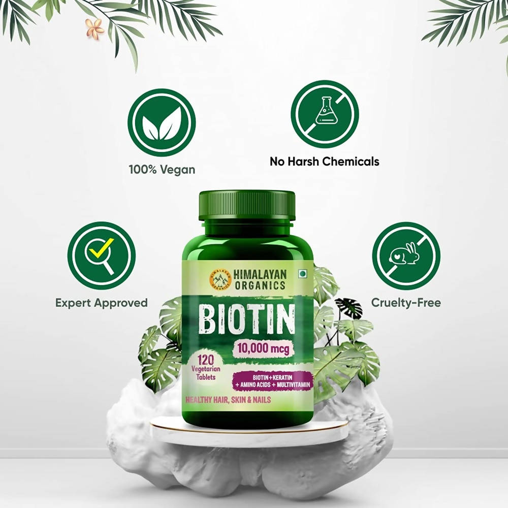 Himalayan Organics Biotin - 120 tabs