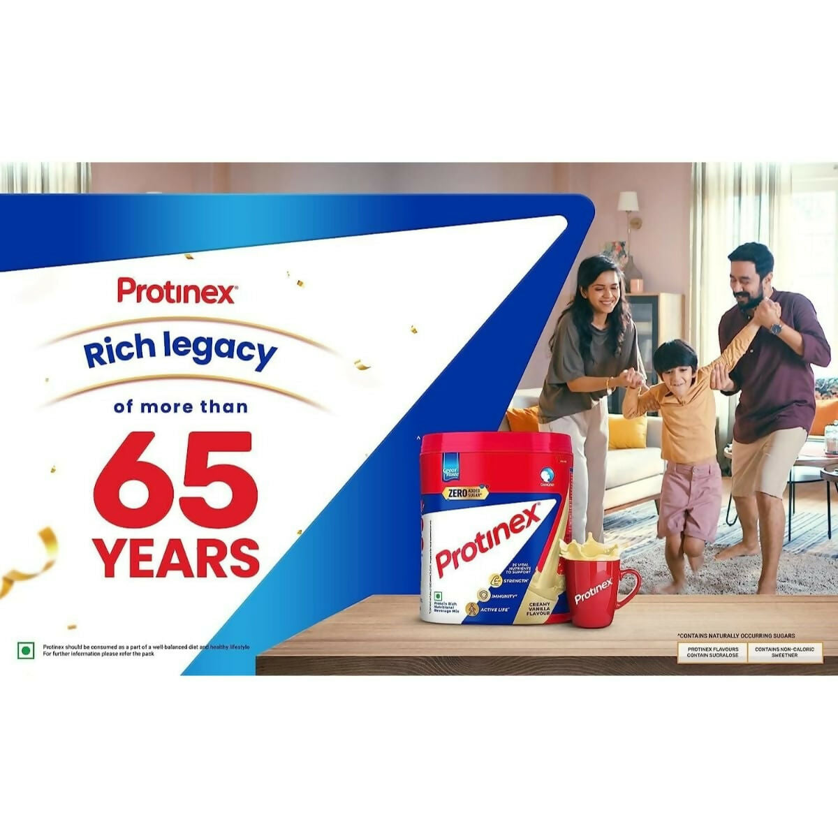 Protinex Health Supplement And Nutritional Protein Mix For Adults-(Creamy Vanilla)