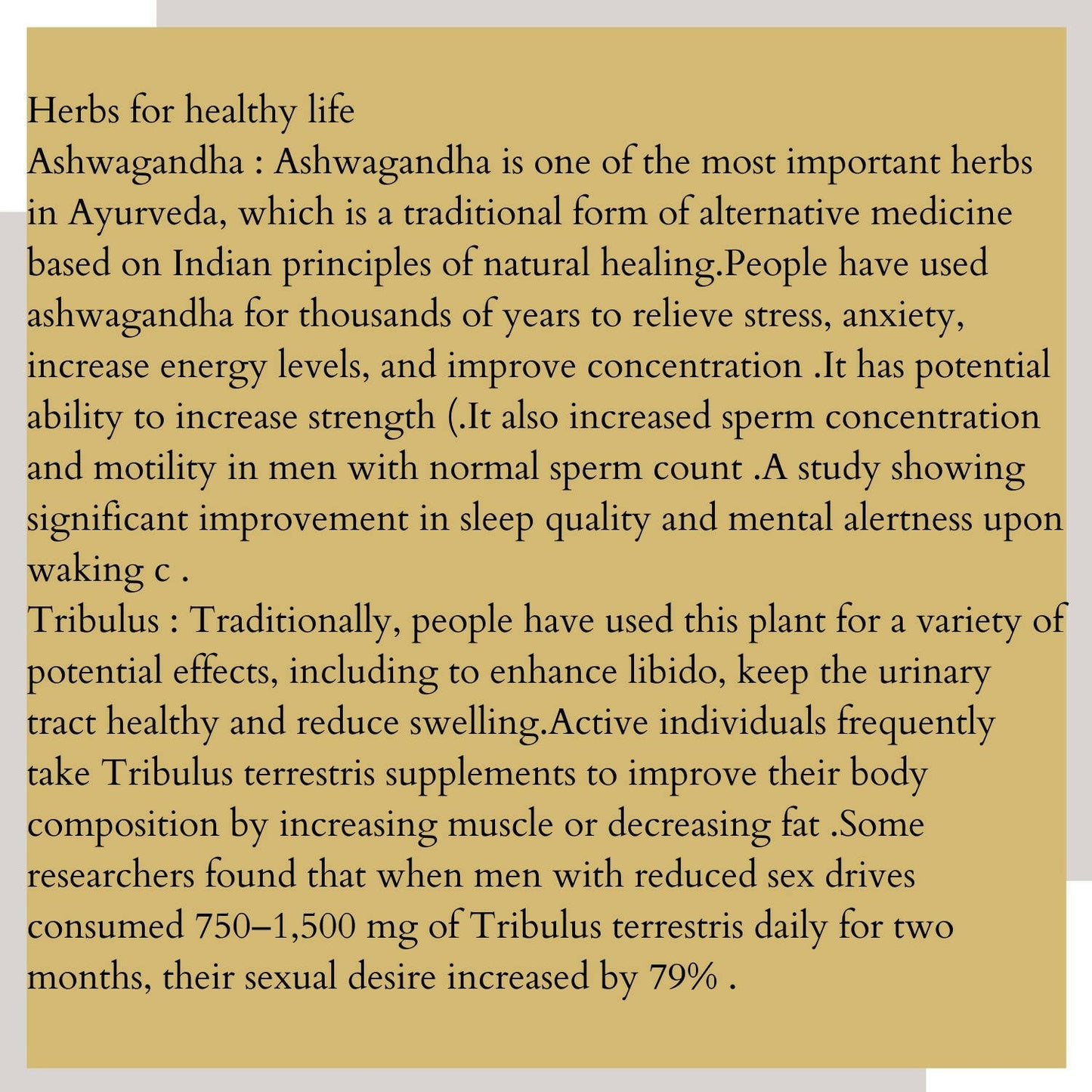 Satvi Wellness Ashwagandha Plus and Safed Musli Combo