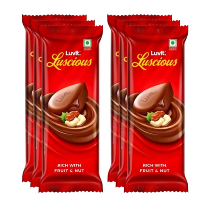 LuvIt. Luscious Fruit & Nut Chocolate Bars