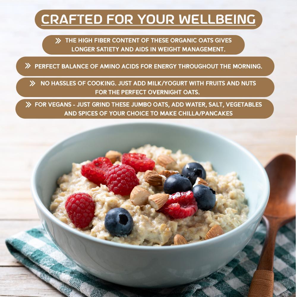 IKAI Organic Jumbo Oats