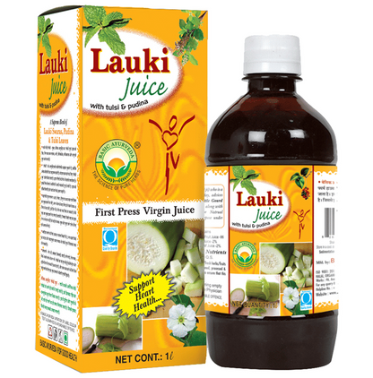 Basic Ayurveda Lauki Juice with Tulsi & Pudina | Supports Weight Management & Heart Health
