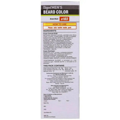 Bigen Men Colour Dark Brown B 103