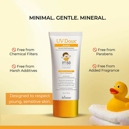 Brinton Uv Doux Junior Mineral Fluid Sunscreen