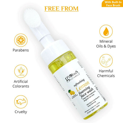 Globus Naturals Brush Lemon Face wash