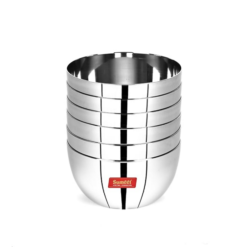 Sumeet Stainless Steel SoLid Apple Bowl